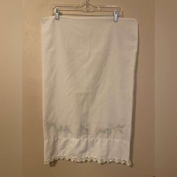 Vintage Westpoint Stevens pillowcase embroidered hummingbird Made in the USA - Picture 5 of 7